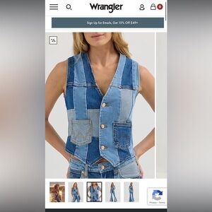 Lainey Wilson Wrangler Vest